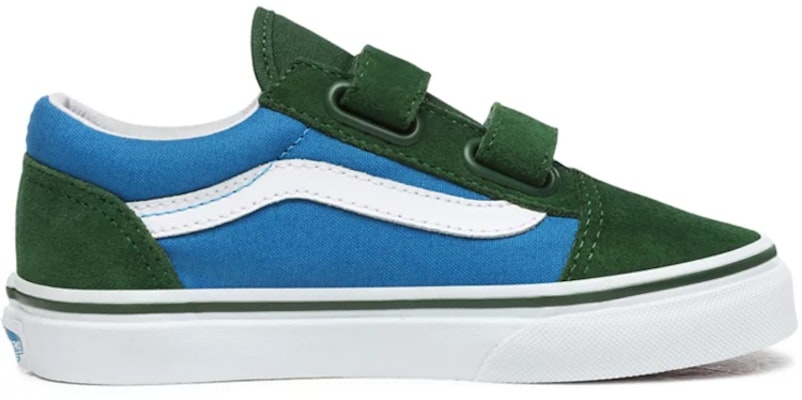 Vans Kanak-kanak Old Skool V Hijau Biru 2-Tona VN0A4UI1WK9 Order Vans Kanak-kanak Old Skool V Hijau Biru 2-Tona VN0A4UI1WK9