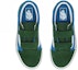 Shop Vans Kanak-kanak Old Skool V Hijau Biru 2-Tona VN0A4UI1WK9