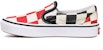Slip-on Kanak-kanak Vans Big Checker Comfycush Hitam/Merah VN0A4U1SXWD