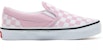Kasut Vans Kanak-kanak Checkerboard Slip-on Pink VN0A4UH8UY4