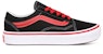Vans Kid's Pop Comfycush Old Skool Hitam/Merah VN0A4U334HJ