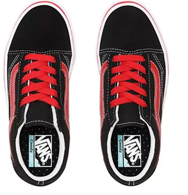 Vans Kid's Pop Comfycush Old Skool Hitam/Merah VN0A4U334HJ Lookbook Vans Kid's Pop Comfycush Old Skool Hitam/Merah VN0A4U334HJ