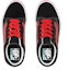 Lookbook Vans Kid's Pop Comfycush Old Skool Hitam/Merah VN0A4U334HJ
