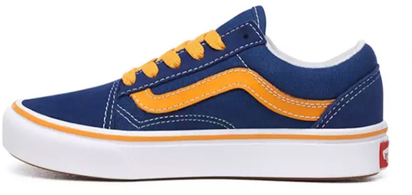 Vans Kid's Pop Comfycush Old Skool Blue/Yellow VN0A4U33WI5 Buy Vans Kid's Pop Comfycush Old Skool Blue/Yellow VN0A4U33WI5