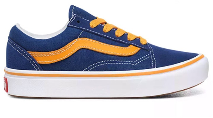 Vans Kid's Pop Comfycush Old Skool Blue/Yellow VN0A4U33WI5 Order Vans Kid's Pop Comfycush Old Skool Blue/Yellow VN0A4U33WI5