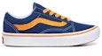Order Vans Kanak-kanak Pop Comfycush Old Skool Biru/Kuning VN0A4U33WI5