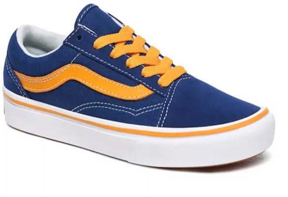 Vans Kid's Pop Comfycush Old Skool Blue/Yellow VN0A4U33WI5 Shop Vans Kid's Pop Comfycush Old Skool Blue/Yellow VN0A4U33WI5