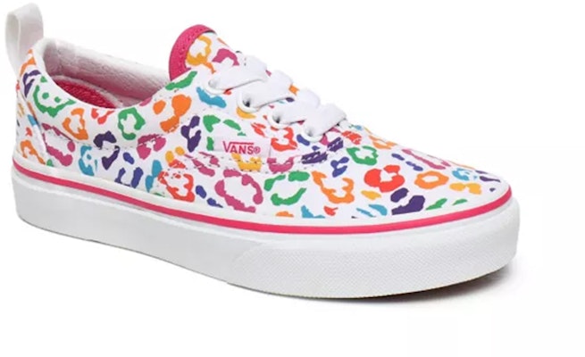 Vans Kid's Rainbow Leopard Elastic Lace Era White/Pink VN0A4U1UWKV Lookbook Vans Kid's Rainbow Leopard Elastic Lace Era White/Pink VN0A4U1UWKV