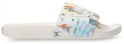 Order Vans Kide Slide-On Witte Slippers VN0004KIW94