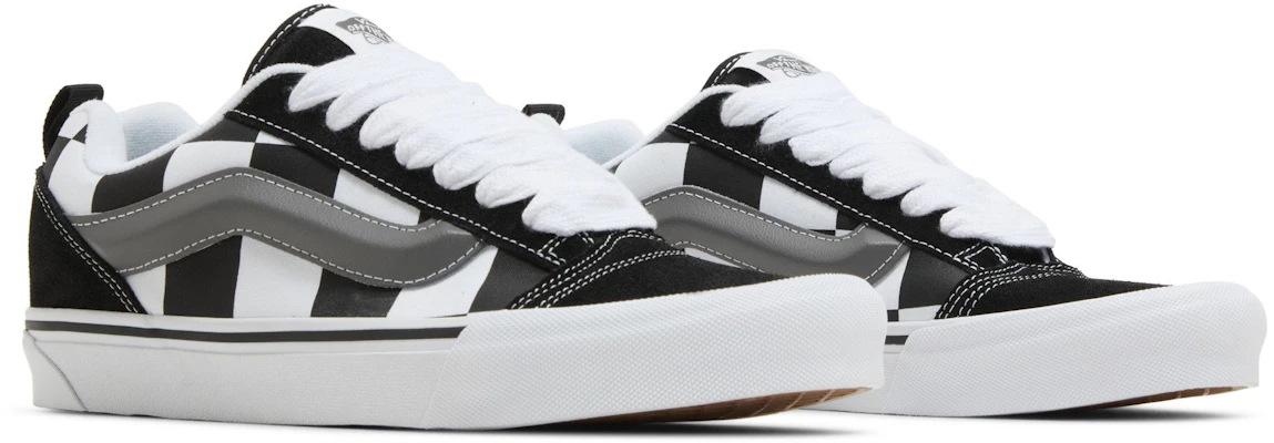Vans Knu-Skool ''Méga Carreau Noir'' VN0009QCCJJ Cheap Vans Knu-Skool ''Méga Carreau Noir'' VN0009QCCJJ