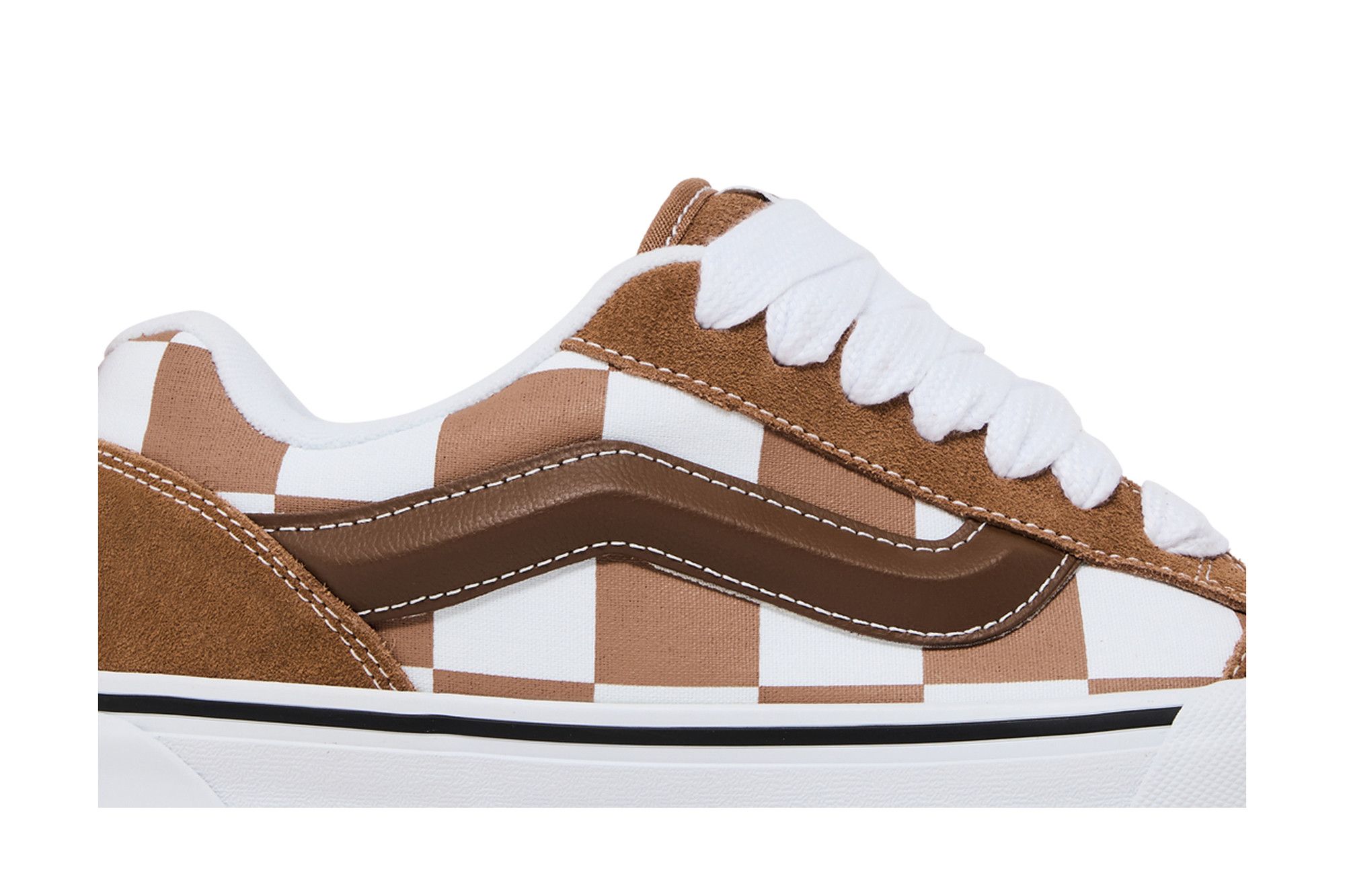 Order Vans Knu-Skool ''Mega Check Braun'' VN000CRPBRO