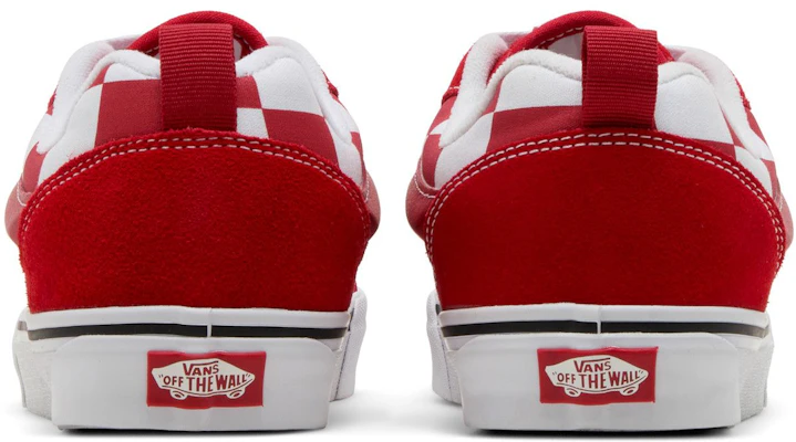 Vans Knu-Skool ''Mega Check Rood'' VN0009QCRED Details for Vans Knu-Skool ''Mega Check Rood'' VN0009QCRED