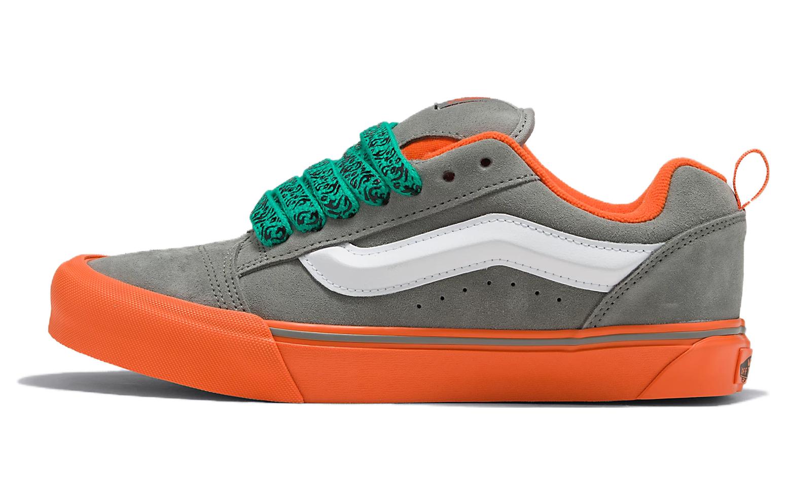 Vans Knu-Skool 'Pop Outsole - Grey Orange' VN0009QCORA