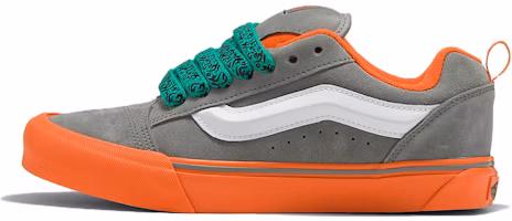 Vans Knu-Skool 'Pop Outsole - Grey Orange' VN0009QCORA Vans Knu-Skool 'Pop Outsole - Grey Orange' VN0009QCORA