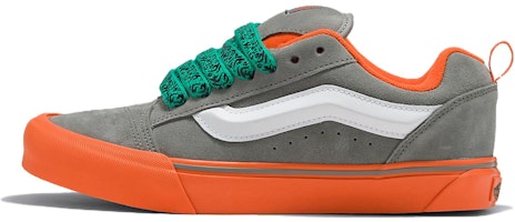 Vans Knu-Skool 'Pop Outsole - Grey Orange' VN0009QCORA Vans Knu-Skool 'Pop Outsole - Grey Orange' VN0009QCORA