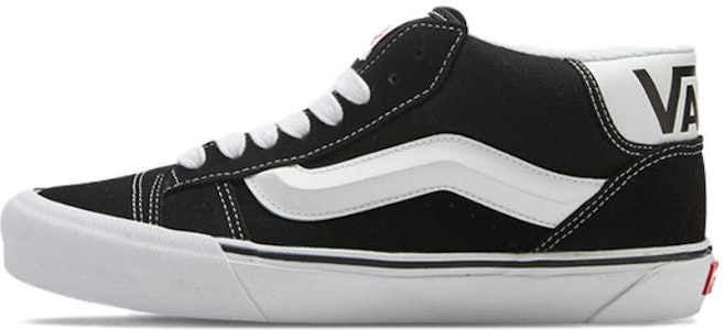 ヴァンズ Knu Mid 黒白 (Vanz Knu Mid Kuro Shiro) VN000CQ96BT Buy ヴァンズ Knu Mid 黒白 (Vanz Knu Mid Kuro Shiro) VN000CQ96BT