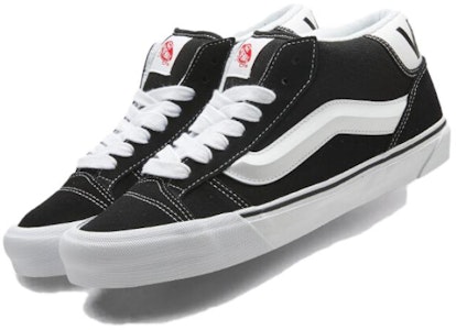 ヴァンズ Knu Mid 黒白 (Vanz Knu Mid Kuro Shiro) VN000CQ96BT Lookbook ヴァンズ Knu Mid 黒白 (Vanz Knu Mid Kuro Shiro) VN000CQ96BT