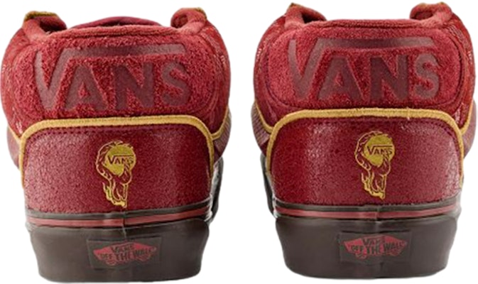 Vans KNU 潮流組合 中筒 滑板鞋 男女款 紅色 Shop Vans KNU 潮流組合 中筒 滑板鞋 男女款 紅色