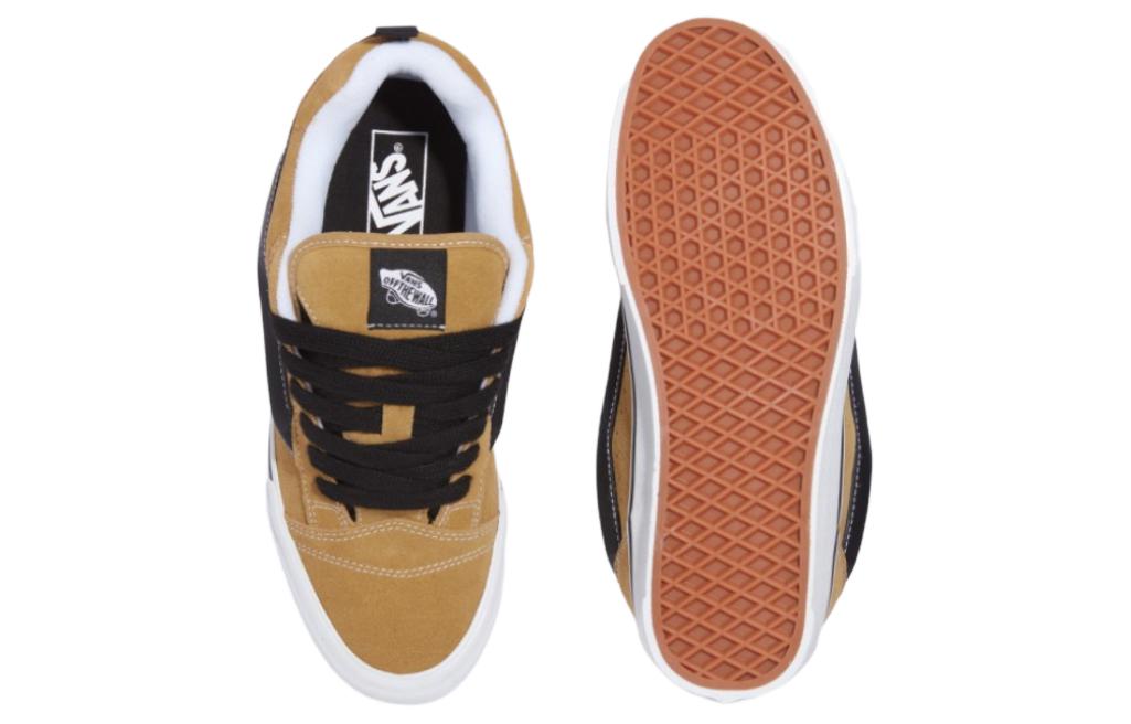 Shop Vans 舒適百搭 防滑耐磨 低幫 板鞋 男女同款 黃黑