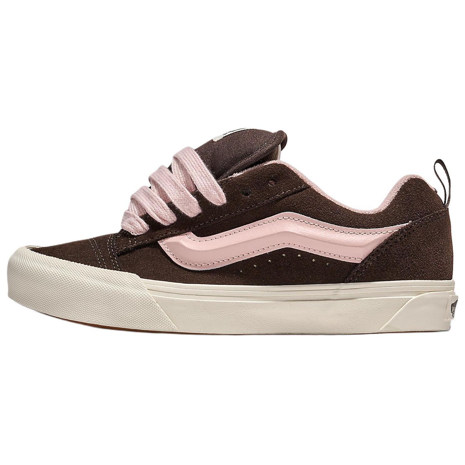 Vans Knu Skool Brown Low-Top Skate Shoes Casual and Durable. VN000D75O3N