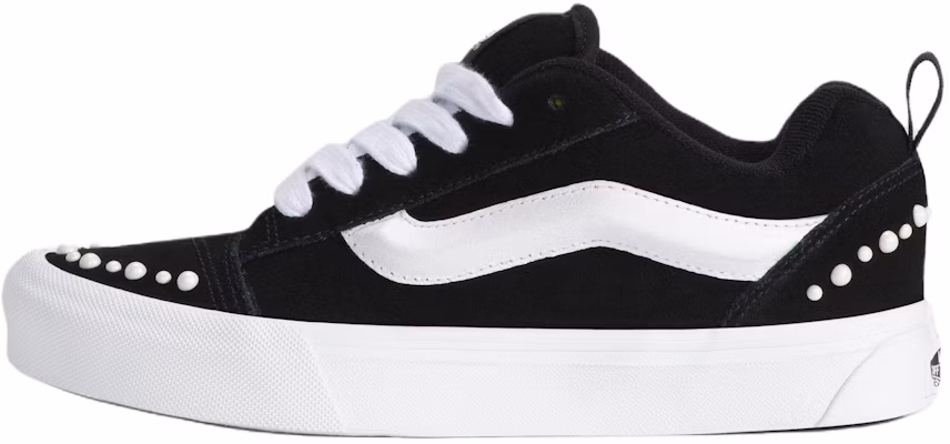 Vans Knu Skool Classic Low-Top Black/White Skate Shoes Comfortable Support VN000E9XBLA Buy Vans Knu Skool Classic Low-Top Black/White Skate Shoes Comfortable Support VN000E9XBLA