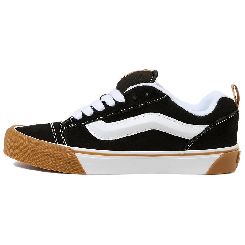 Vans Knu Skool Low-Top Sneakers Black - Stylish & Durable Skate Shoes. VN0009QCCJI