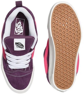 Vans Knu Stack 舒適百搭 耐磨透氣 低筒 滑板鞋 男女皆宜 紫色 Shop Vans Knu Stack 舒適百搭 耐磨透氣 低筒 滑板鞋 男女皆宜 紫色