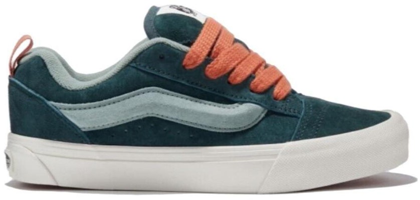 Vans Knu Skool 減震耐磨 低幫 板鞋 男女同款 綠色 Order Vans Knu Skool 減震耐磨 低幫 板鞋 男女同款 綠色