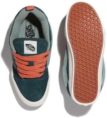 Vans Knu Skool 減震耐磨 低幫 板鞋 男女同款 綠色 Purchase Vans Knu Skool 減震耐磨 低幫 板鞋 男女同款 綠色