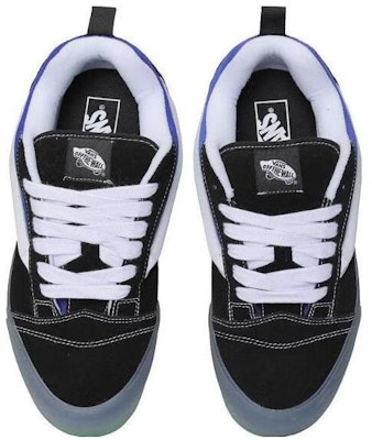 Vans Knu Skool Shoes 'Black Blue' VN0009QCY61 Shop Vans Knu Skool Shoes 'Black Blue' VN0009QCY61