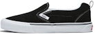 Vans Knu Slip-On 'Hitam Putih Asli' VN0009QD6BT