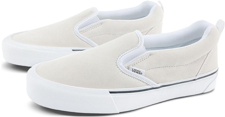 Vans Knu 无带懒人鞋 '纯白' VN0009QDWC6 Order Vans Knu 无带懒人鞋 '纯白' VN0009QDWC6