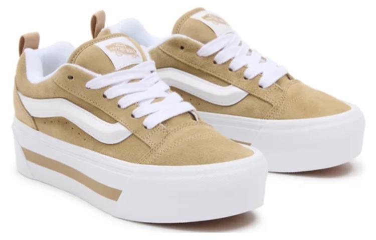 Lookbook Vans Knu Stack ''Nostalgia Cornstalk'' Scarpe da Skate Retro Beige VN000CP6SQ7