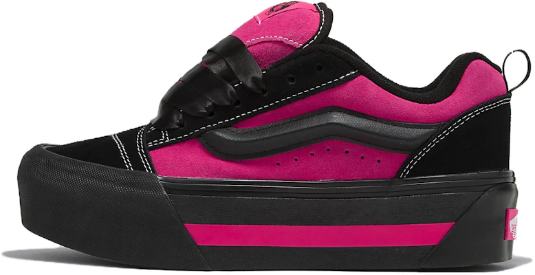 Vans Knu Stack Vintage Satin 'Black Pink' VN000CP6B9P Buy Vans Knu Stack Vintage Satin 'Black Pink' VN000CP6B9P