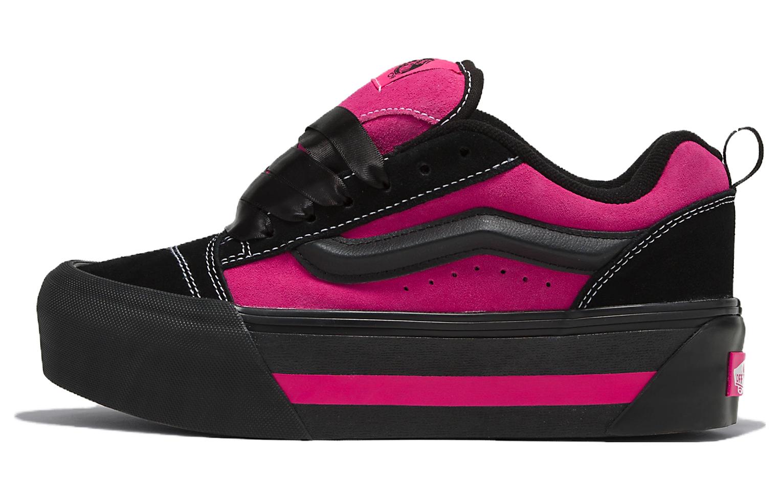 Vans Knu Stack Vintage Satin 'Black Pink' VN000CP6B9P