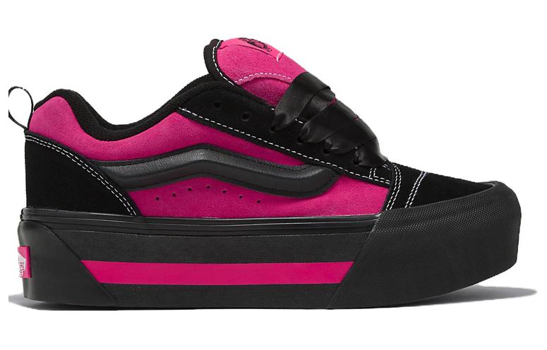 Vans Knu Stack Vintage Satin 'Black Pink' 圖 2