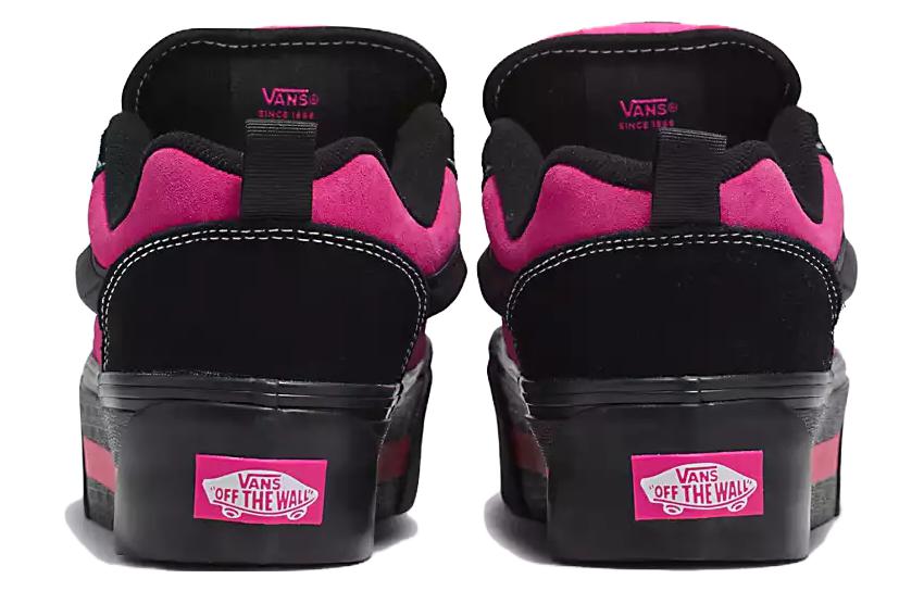 Vans Knu Stack Vintage Satin 'Black Pink' 圖 4
