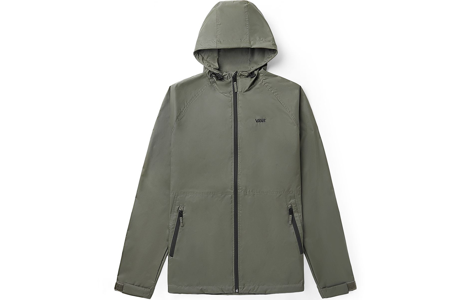 Vans Kuzyk Shell Rain Olive Green Hooded Jacket Unisex Casual Style VN0A45C3KCZ