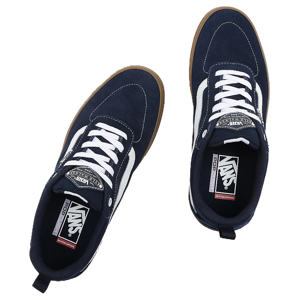 Shop Vans Unisex Kyle Walker Sepatu Sneakers Biru/Cokelat VN0A5JIEFS1