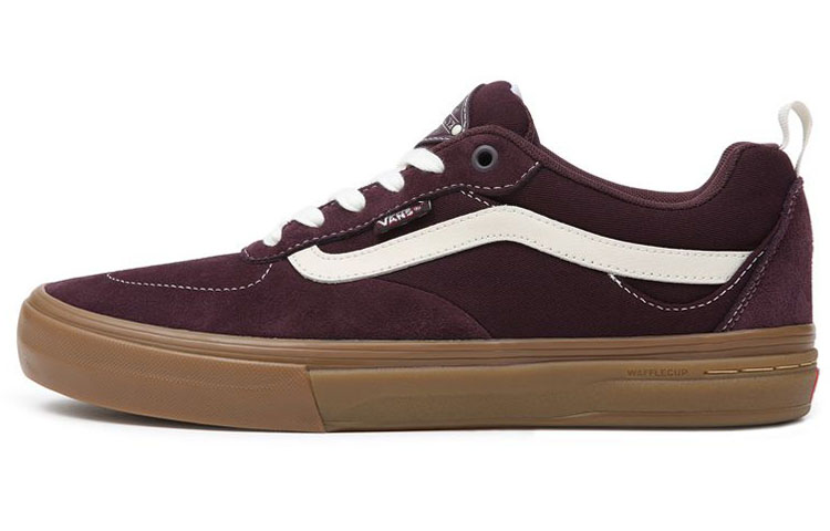 Buy Vans Kyle Walker 低筒休閒滑板鞋 男女同款 酒紅色
