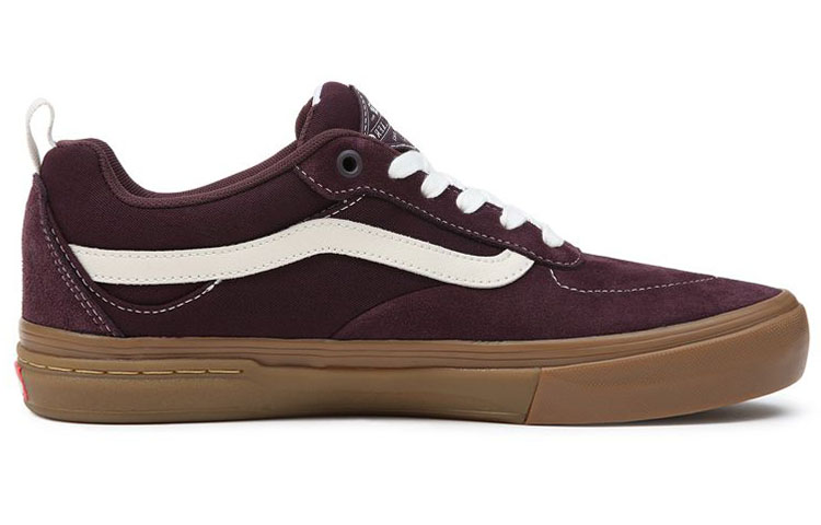 Order Vans Kyle Walker 低筒休閒滑板鞋 男女同款 酒紅色