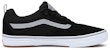 Vans Kyle Walker Low Tops Kasut Skateboard Kasual Unisex Hitam Kelabu VN0A5JIEBRF