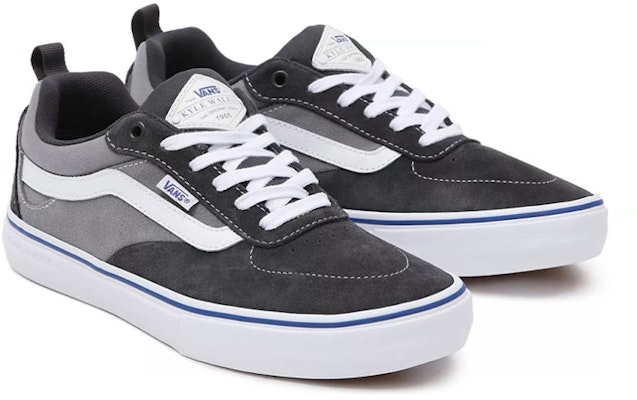 Kasut Vans Kyle Walker Rendah Skateboard Kasual Uniseks Kelabu Putih VN0A5JIEACP Lookbook Kasut Vans Kyle Walker Rendah Skateboard Kasual Uniseks Kelabu Putih VN0A5JIEACP