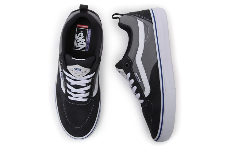 Shop Vans Kyle Walker Lage Skate Schoenen Unisex Grijs Wit VN0A5JIEACP