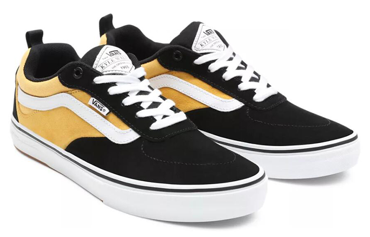Lookbook Vans Kyle Walker Pro 黑/黄 运动鞋 VN0A5HEUZX2