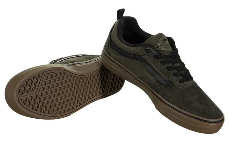 Shop Vans Kyle Walker Pro Low Tops Casual Skateboarding Shoes Unisex Green VN0A2XSGSXA