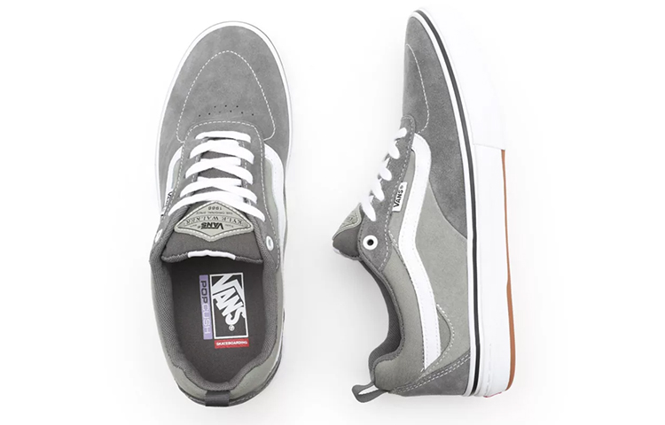 Shop Vans Kyle Walker Pro Shoes Grey Gray VN0A5HEU38Z
