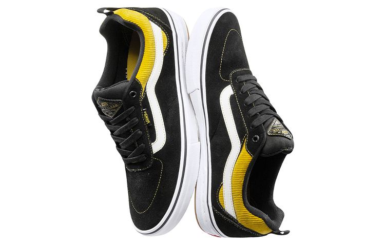 Shop Vans Kyle Walker Pro Sneaker Schwarz/Gelb VN0A2XSGVFC