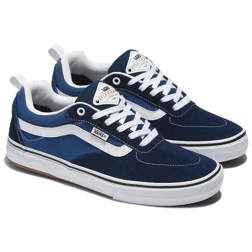 Lookbook Vans Kyle Walker 簡約百搭 減震耐磨 低幫 板鞋 男女同款 藍色