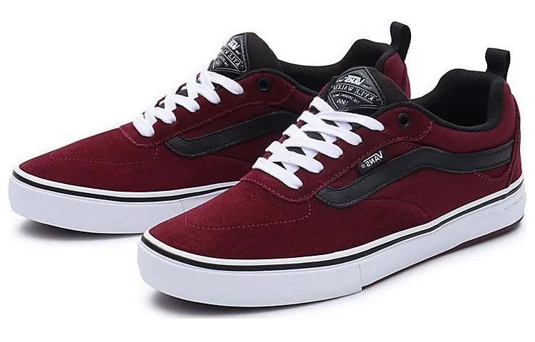 Lookbook Sepatu Vans Kyle Walker 'Merah Hitam' VN0A5JIEBJA